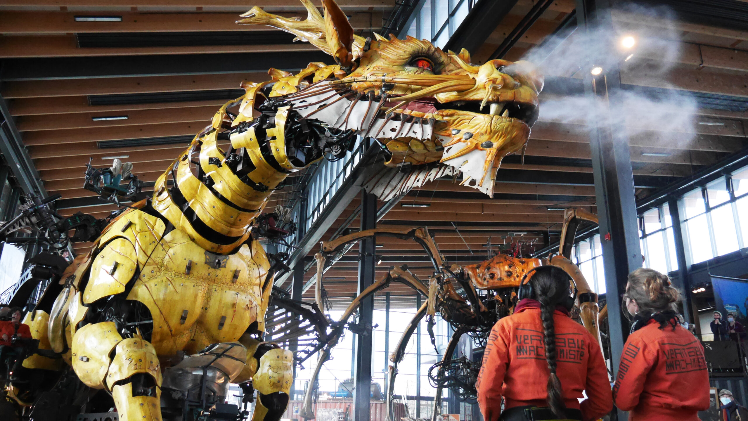 Visite de la Halle de la Machine