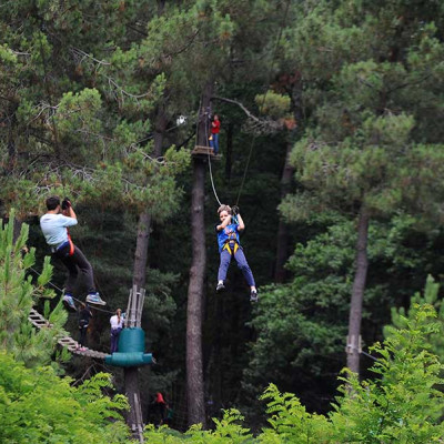 Parcours Accrobranche chez Tépacap Toulouse
