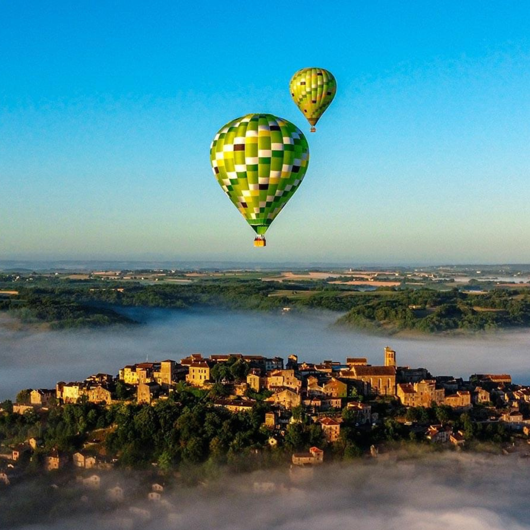 Tour en montgolfière au départ d’Albi ou Cordes-sur-Ciel