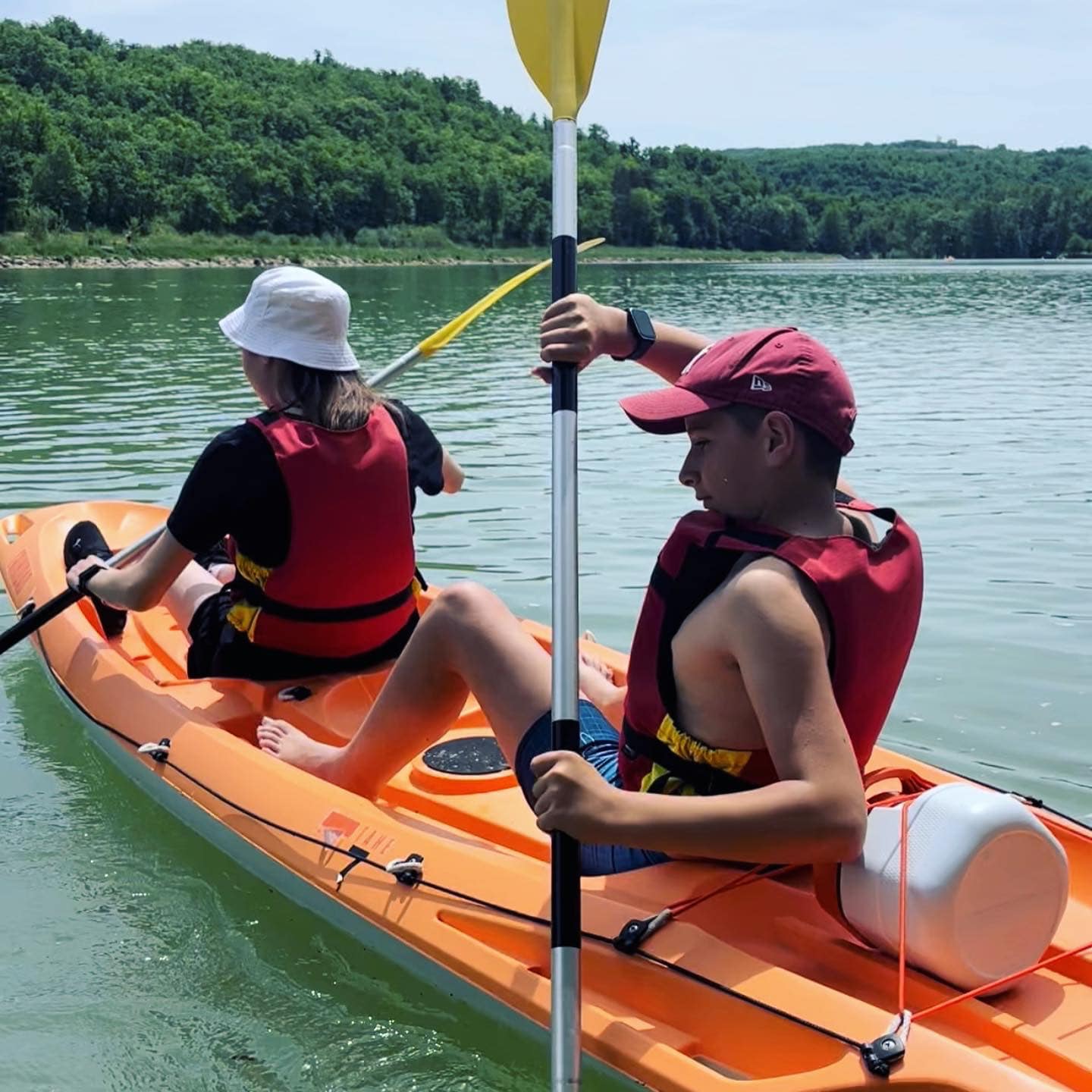 Canoë-Kayak au Lac Vert